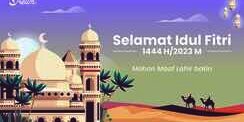 Selamat Hari Raya Idul Fitri 1444 H