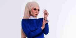 3 Look Seru dengan Sentuhan Warna Electric Blue untuk Hijaber