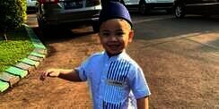 Potret Outfit Lebaran Anak Artis yang Ngegemesin
