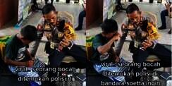 Viral Bocah 12 Tahun Nekat ke Bandara Soetta Mau Lebaran Bareng Ibu, Kebaikan Hati Polisi Tuai Pujian