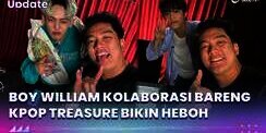 Boy William Kolaborasi Konten Youtube Bareng Kpop TREASURE Bikin Heboh  