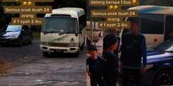 Viral Pria Bawa 2 Istri dan 23 Anak Naik Bus untuk Lebaran, Keluarga yang Dikunjungi Heboh