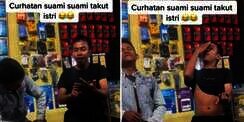 Curhatan Kocak Suami-Suami Takut Istri di Konter HP Bikin Ngakak, Netizen: Jangan Sampai Bini Mereka Dengar