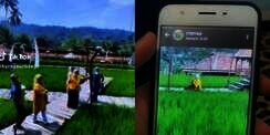 Anak Ngakak Lihat Emaknya Keranjingan Bikin Story WA, Saking Banyaknya Jadi Titik-Titik Mirip IG Awkarin