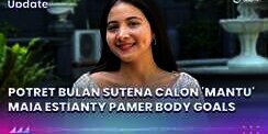 Potret Bulan Sutena Calon 'Mantu' Maia Estianty Pamer Body Goals