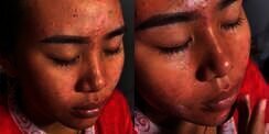 Wajah Pengantin Mengelupas Akibat Peeling, MUA Berhasil Bikin Makeup Smooth