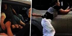 Tak Terima Terseret Mobil Suaminya yang Kepergok Selingkuh dan Mau Kabur, Istri Sah Tampar dan Jambak Wanita Pelakor