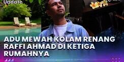 Adu Mewah Kolam Renang Raffi Ahmad di Ketiga Rumahnya