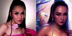 Begini Jadinya Jika Pedangdut Cantik Berubah Jadi Anime Efek AI, Lucinta Luna di Luar Nurul!
