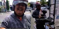Momen Gemas Ayah Antar Makanan untuk Putrinya yang Hamil: 'Maem yang Banyak Biar Ndut'