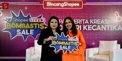Hanya di 7.7 Shopee Live Bombastis Sale, Suhay Salim Bagikan Cerita Kreasi Industri Kecantikan