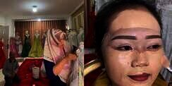 Momen Ayah Pengantin Setia Menunggu Putrinya Dirias MUA, Saat Proses Rias Ada Momen Bikin Mewek