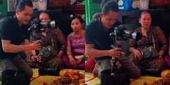 Videografer Pura-Pura Rekam Pernikahan Tapi Ambil Buah Pakai Tripodnya, Ekspresi Emak-Emak Jadi Sorotan