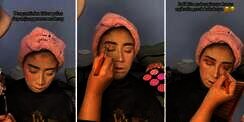 Makin Pulas Dielus Pakai Kuas Makeup, Calon Pengantin Tertidur Saat Dirias