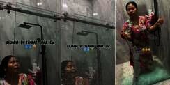 Ngeri! Detik-detik Pintu Kaca di Kamar Mandi Pecah Sendiri, Posisi Wajah Emak-emaknya Dekat Sekali