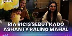 Ria Ricis Unboxing Kado Ulang Tahun Moana, dari Ashanty Paling Mahal