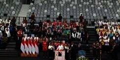 Mengenal Stadion Baru 'Indonesia Arena', Kapasitas 16 Ribu Penonton, Telan Biaya Rp640 Miliar