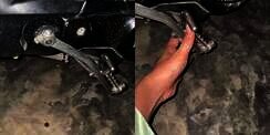 Momen Kocak Starter Motor Nyangkut di Standar Ganda, Solusi Netizen +62 Cuma Bikin Ngakak