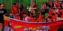 Aksi Seru Komunitas Pushbike Bekasi Peringati HUT Kemerdekaan RI di Car Freeday