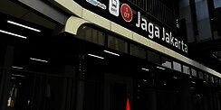 Halte TJ Senen Sentral yang Terbakar, Berubah Jadi Halte Jaga Jakarta