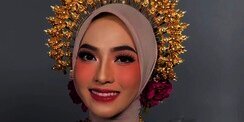 Makeup Pernikahan Feby Putri Viral, Tampilannya Pangling Maksimal