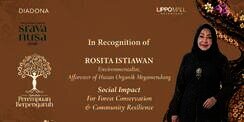 Rosita Istiawan Raih Apresiasi Perempuan Berpengaruh 2026, Pulihkan Hutan Megamendung Selama Lebih dari 25 Tahun