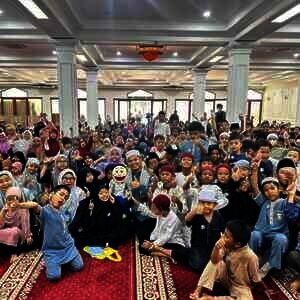 Anak-Anak Belajar Akhlak Rasulullah Lewat Cerita Seru di Masjid Agung Sunda Kelapa