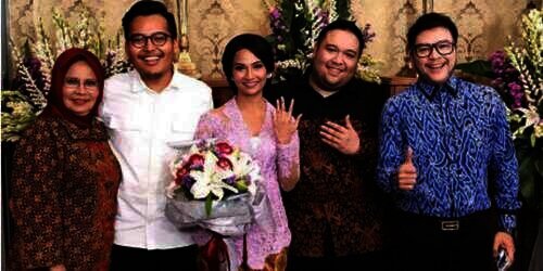 Vanessa Angel Resmi Dilamar Cucu Soekarno