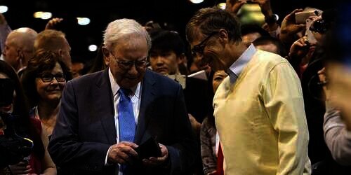 Bill Gates dan Warren Buffet