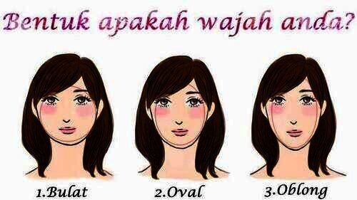 bentuk wajah bentuk wajah
