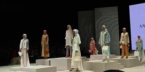Anniesa Hasibuan di ajang IFW