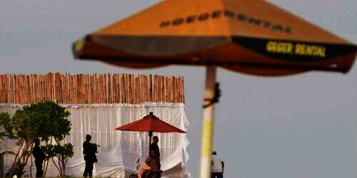 Pantai di Bali yang ditutup privat untuk Raja Salman