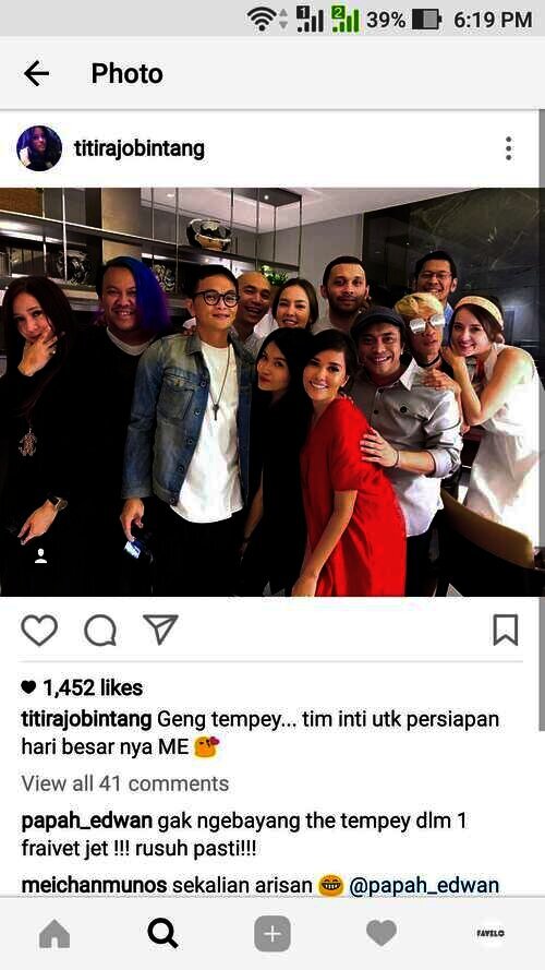 Postingan Titi Rajo Bintang