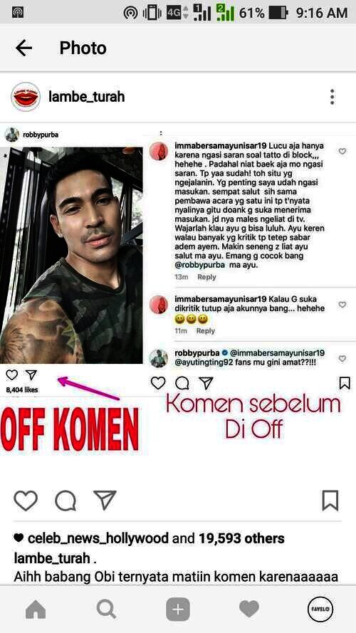 Robby Purba marah