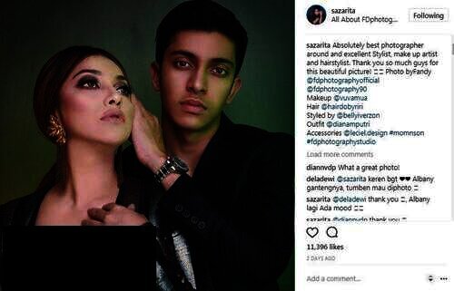 sarah azhari dan anak