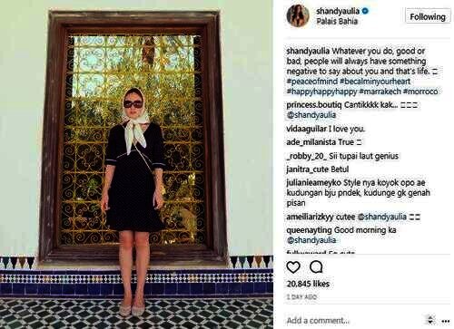 penampilan shandy aulia penampilan shandy aulia