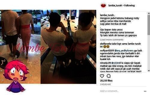 Marshanda dan Rezky Aditya