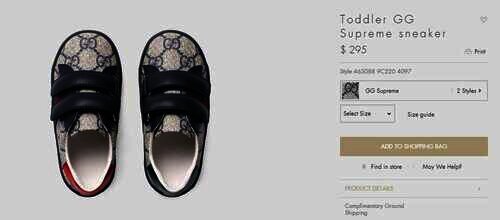 Sepatu Gucci Rafathar Sepatu Gucci Rafathar