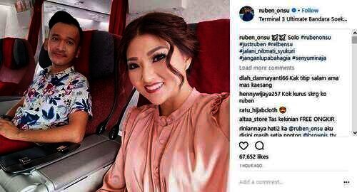 Ruben Onsu dan Sarwendah