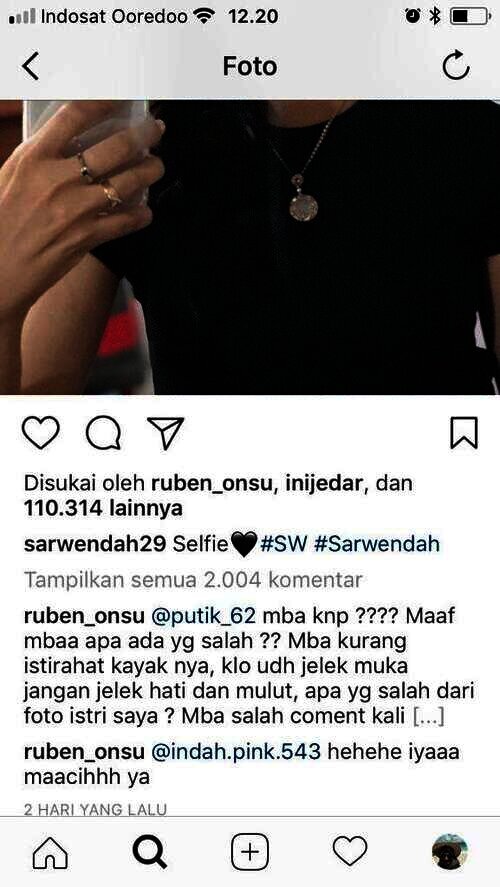 postingan sarwendah