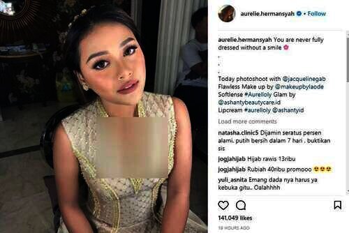 Postingan Aurel Hermansyah