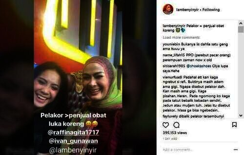 Nagita dan iis Dahlia