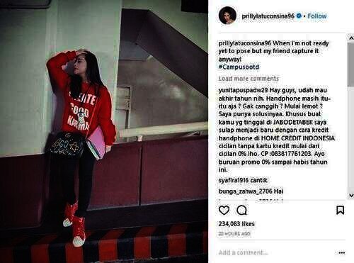 Prilly Latuconsina fashion