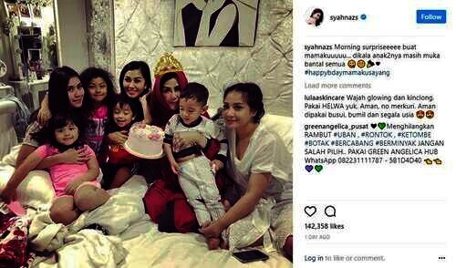 Amy Qanita ulang tahun