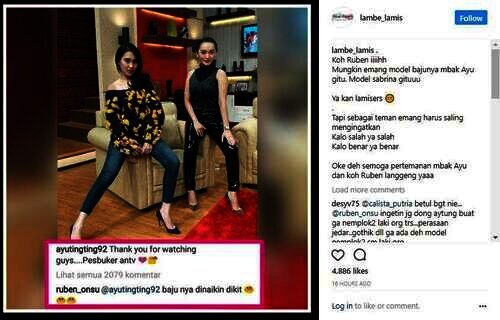 ayu ting ting dan ruben