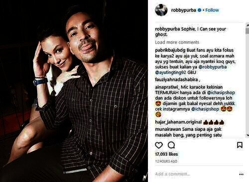 Sophia Latjuba dan Robby Purba