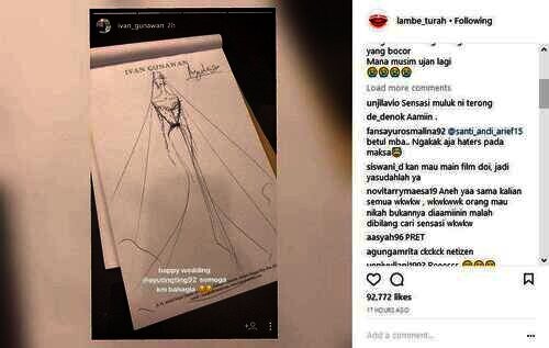 Ivan Gunawan sketsa