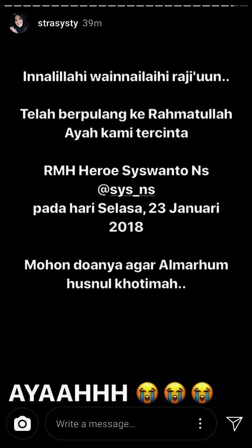 postingan sys NS