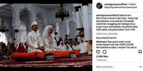 Tommy Kurniawan menikah