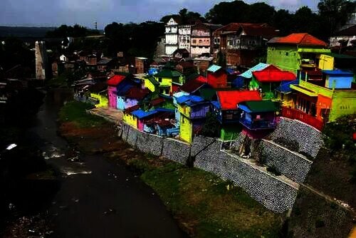 Desa Jodipan, Malang (Foto: Ari Bowo Sucipto/Antara)